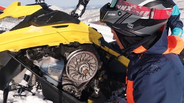 Переворачиваем снегоход правильно. S#3/EP#97