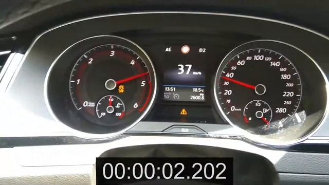 0-100 km/h Volkswagen Arteon 2.0 TDI (190 Hp) 4MOTION DSG смотреть онлайн