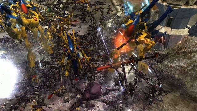 Unification Mod | Eldar vs Tyranids! - Survival / Warhammer 40k: Dawn of War: Soulstorm смотреть онлайн