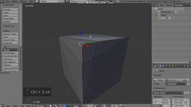 Удаление дубликатов вершин в блендер смотреть онлайн