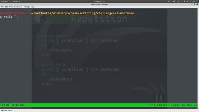 Bash Scripting Workshop смотреть онлайн