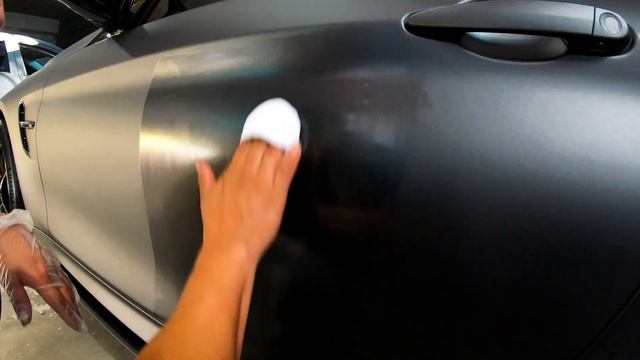 WRAP BMW M4 2020 CHARCOAL MATTE METALLIC. смотреть онлайн