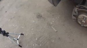 Замена передних тормозных колодок Honda Fit GD1 на Nisshinbo (Нишимбо) PF-8263