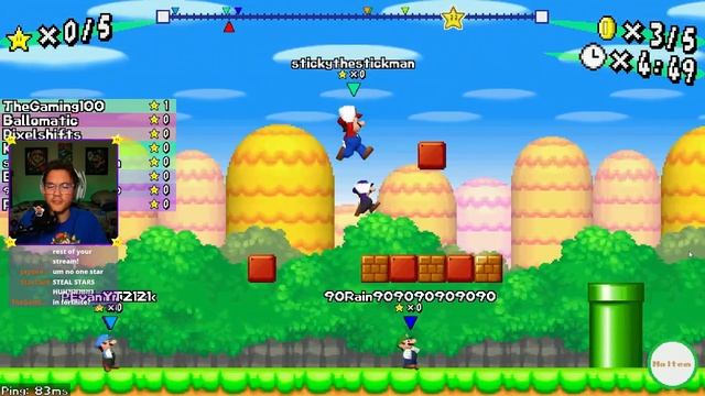 Happy November!! | Mario Vs. Luigi Online with Viewers смотреть онлайн