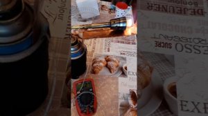 Подогрев газового баллончика в зимний период. (колхозинг по быстрому))