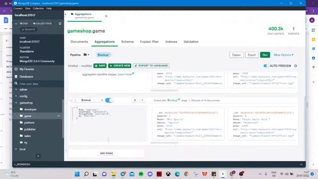 How to Aggregate or How to join two or more table in MongoDB NoSQL смотреть онлайн