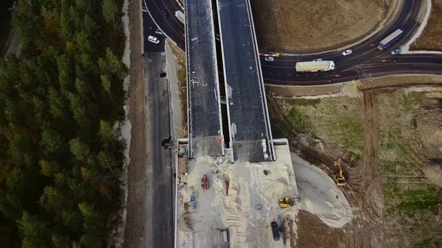 Новая развязка Егорьевского шоссе у платформы 52 километр смотреть онлайн