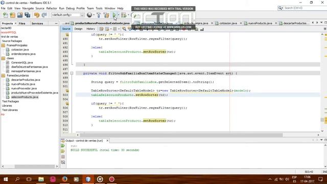 Filtrar datos en jTable por ComboBox java смотреть онлайн