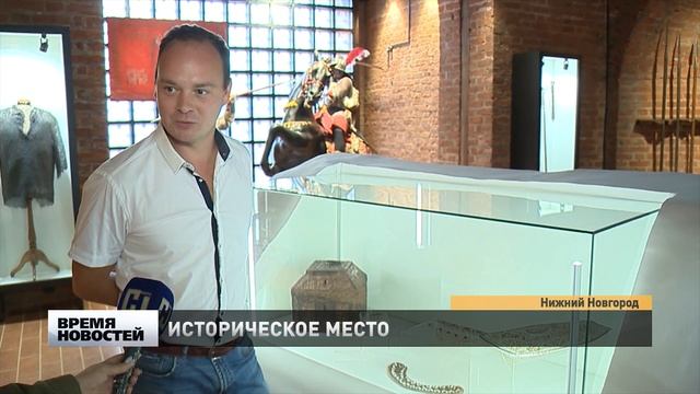 В Ивановской башне Кремля открылась экспозиция, посвященная Нижегородскому ополчению смотреть онлайн