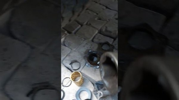 Установка ремкомплекта тормозного вала оси БПВ