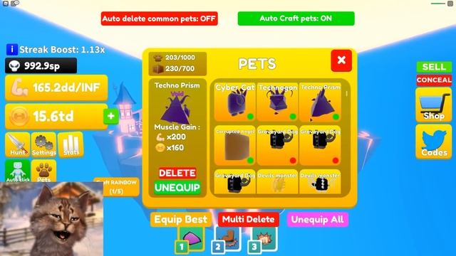 I Unlocked Hell Gym And Got on Top Leaderboard! - Roblox Lifting Titans Simulator смотреть онлайн