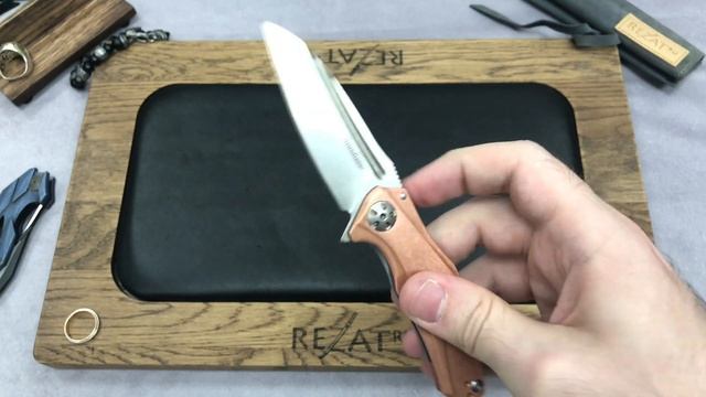 Складной нож Kershaw Natrix Mini - Хозяин медной горы | Обзор от Rezat.Ru смотреть онлайн
