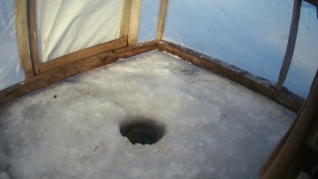 Зимняя ловля ЛЕЩА! Рыбалка на водохранилище, кормленные лунки. Вот это клёв!!! смотреть онлайн