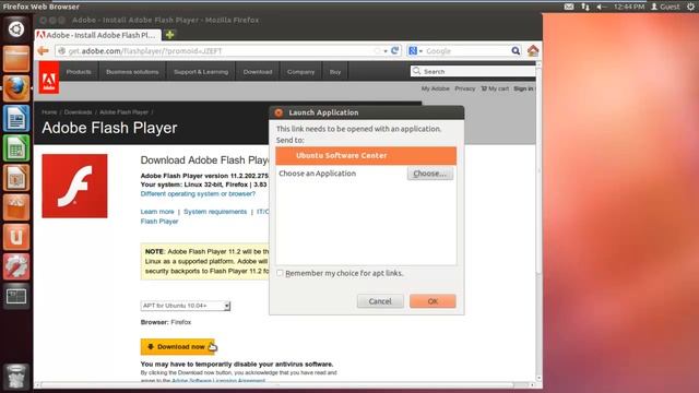 How to Set Flash Player to Linux смотреть онлайн