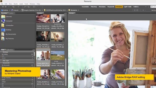 Photoshop CC 2018 Learn like Pro: 008 Edit in Camera Raw 04 смотреть онлайн