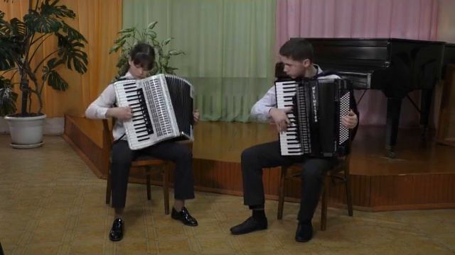 Дуэт аккордеонистов: Пасканнов Максим, Бороздина Софья смотреть онлайн