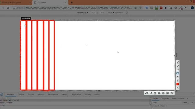 Bootstrap 4 Grid System - Curso "Máster Front End con Bootstrap 4, WordPress y Angular" смотреть онлайн