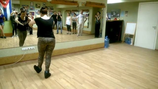 Сальса (продолжающие). Оля Самойлова 23.03.16 смотреть онлайн