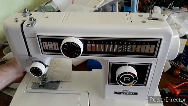 VICTORIA Nähmaschine Modell 753 N تجريب وإختبار العمل النهائي لماكينة الخياطة смотреть онлайн