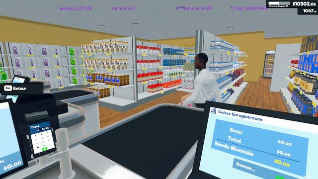 Supermarket Simulator:( lv 72) une nouvelle licence смотреть онлайн