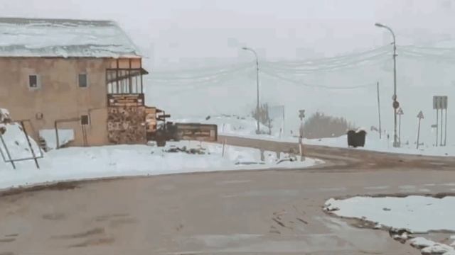 Верхний Ларс 1.02.2023, Крестовый перевал, Гудаури. Georgian military road, Gudauri, mountain pass смотреть онлайн