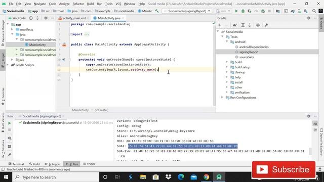 Social media app firebase android 2020 | Creating Project смотреть онлайн