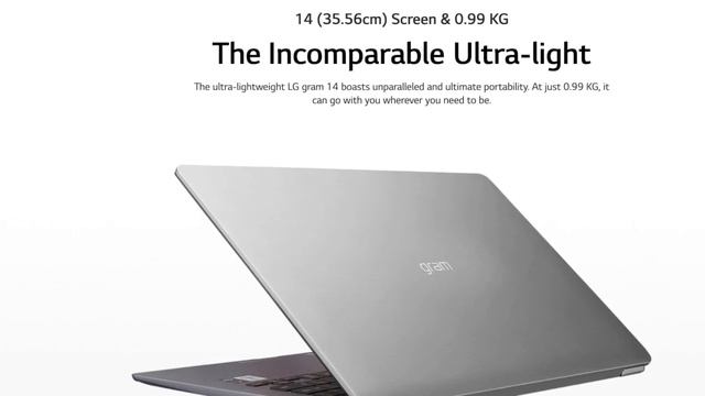LG gram 14 (35.56cm) FHD Ultra-Lightweight, 14Z90N-V, i5+8GB RAM+256G Storage, Rs.76999 смотреть онлайн