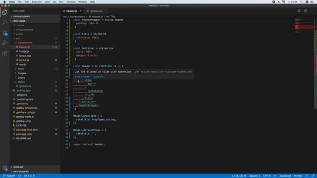Установка ESLint и Prettier в ReactJS смотреть онлайн