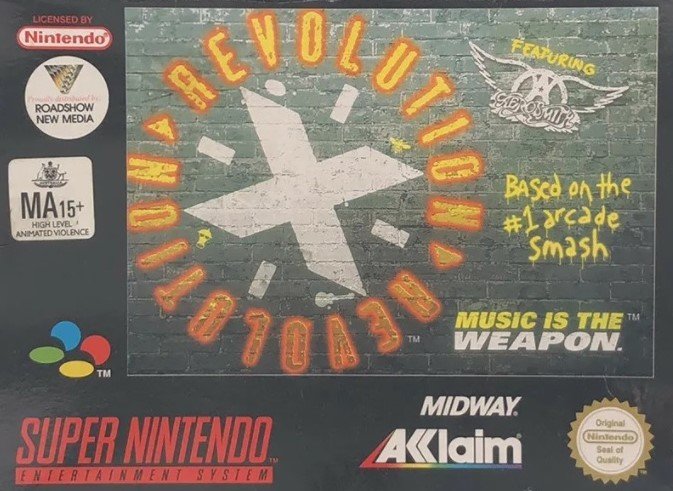 Super Nintendo (Snes) 16-bit Revolution X Полное Прохождение