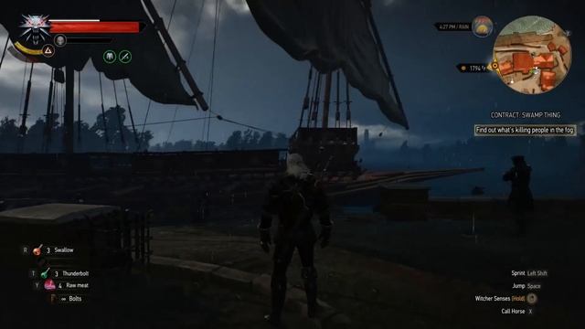 The Witcher 3 Wild Hunt - Gameplay Walkthrough Part 14 - Swamp Thing смотреть онлайн