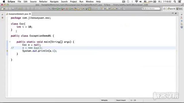 01 Java異常處理－捕獲異常 смотреть онлайн