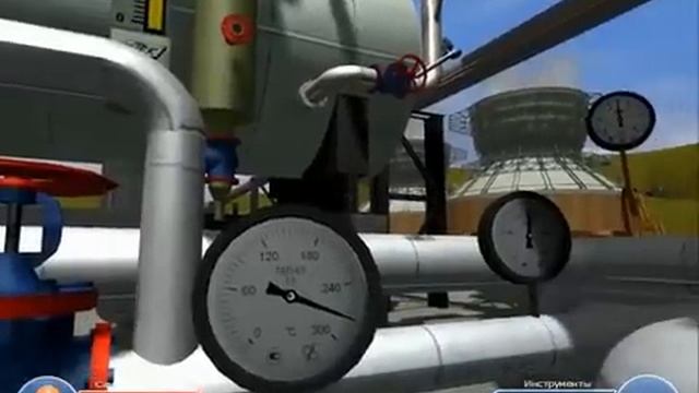 3D модель завода в тренажёре СТДинамика смотреть онлайн
