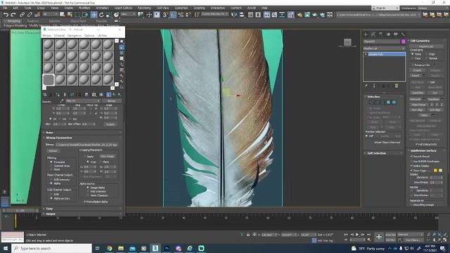 How to create hair or feathers Alpha Channels in 3D Max, pt.1 Intro смотреть онлайн