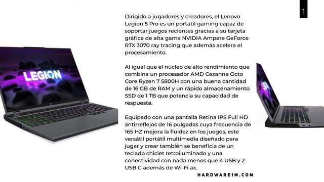 Lenovo Legion 5 Pro review - Opinión sincera y rápida (16ACH6H) смотреть онлайн