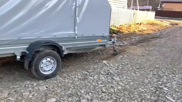 Опорная нога на легковой прицеп своими руками смотреть онлайн