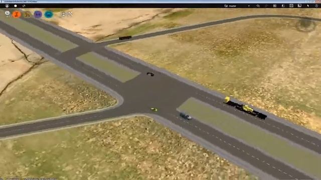 Autodesk Roadway Design for Infraworks - Rules driven intersection design video смотреть онлайн