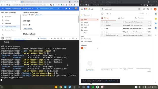 Using Got-Your-Back (GYB) to Back Up and Restore Gmail Messages смотреть онлайн