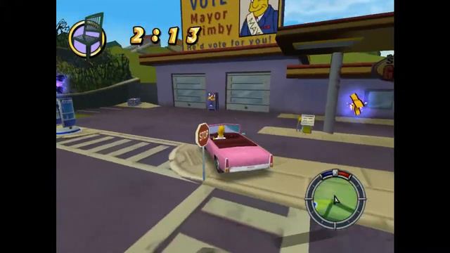 Прохождение The Simpsons Hit And Run #3 Фландерсовие шмотки!