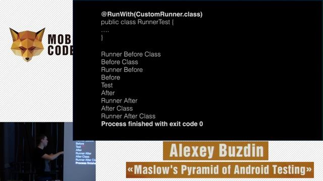 Alexey Buzdin "Maslow's Pyramid of Android Testing" смотреть онлайн