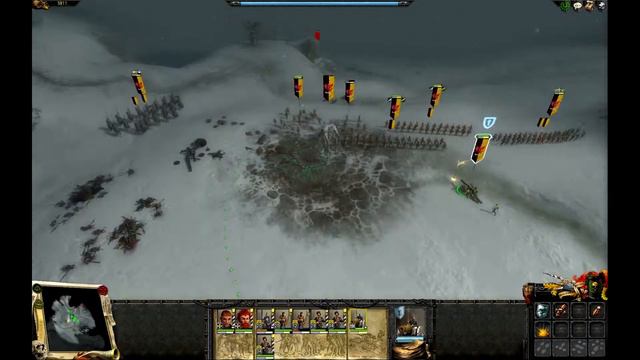Warhammer: Mark of Chaos #7 Слуги Подмирья (отбиваем раш скавенов) смотреть онлайн