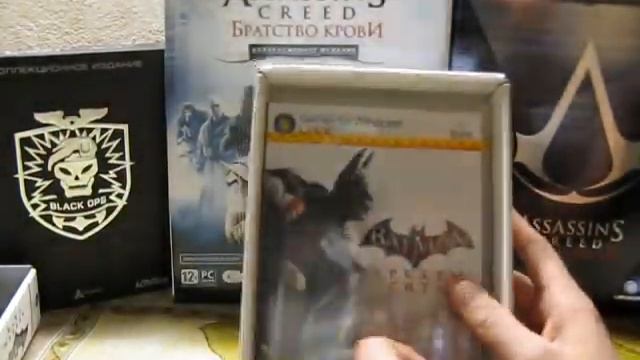 Распаковка коллекционного издания Batman Аркхем Сити смотреть онлайн