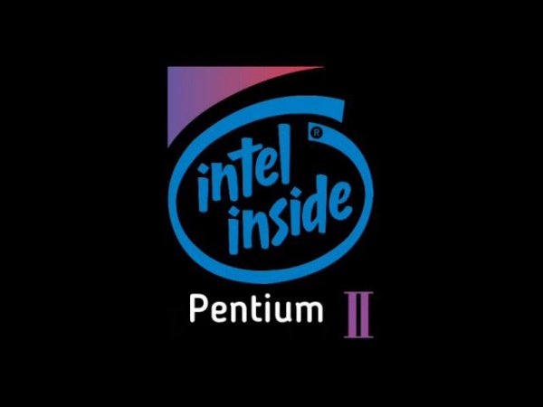 (fake) Intel inside pentium ll Logo 1995