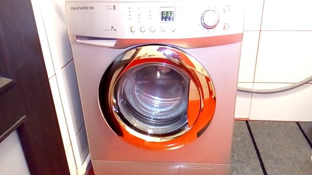 DAEWOO washing machine 600 rpm, 800 rpm spin смотреть онлайн