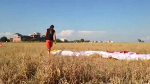 Как сложить параплан за 29 секунд))