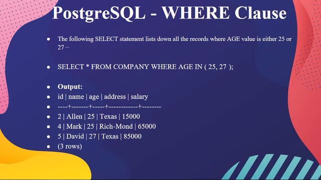 Day 22 Python PostgreSQL – Create Database , Create Table, Insert Data смотреть онлайн