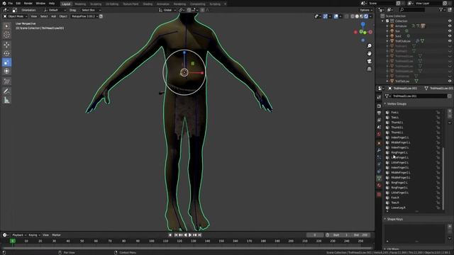 Mirror Weight Painting | Blender Tutorial смотреть онлайн
