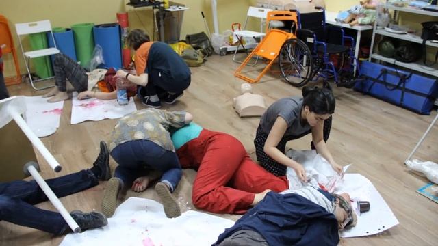 Практический экзамен на курсе Первой помощи РКК смотреть онлайн
