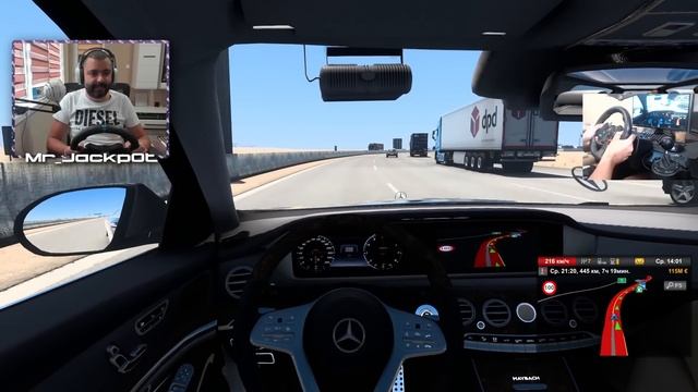 Mercedes Maybach S650 Euro Truck Simulator 2 /MOD/ смотреть онлайн