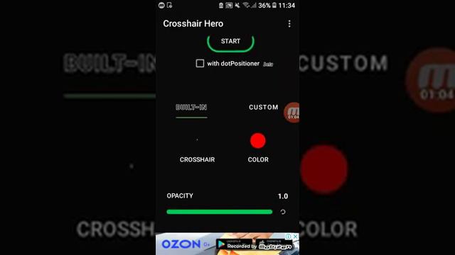 как зделать прицел в crosshair Hero смотреть онлайн