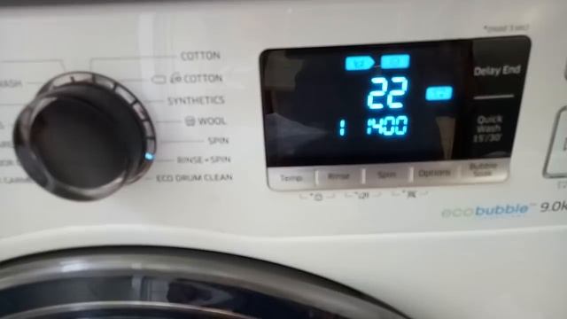 How To Use Samsung Eco Bubble Washing Machine & Dryer - Video For MY Flatmates